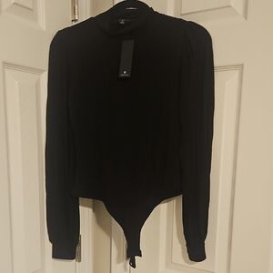 Lulu's Classic Black Bodysuit